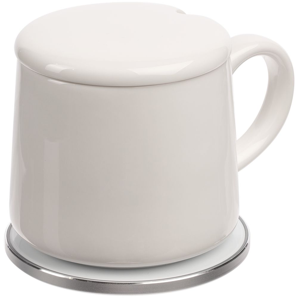 Кружка с подогревом и беспроводной зарядкой Dual Base, ver.2