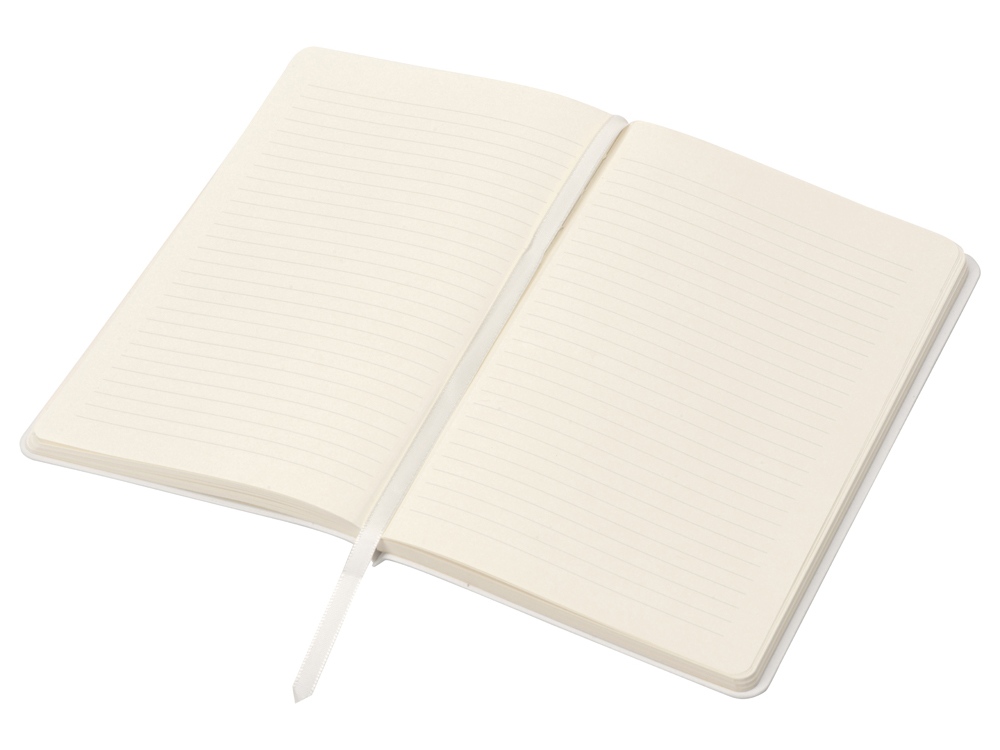 Блокнот Notepeno А5 с тонированными линованными страницами, белый