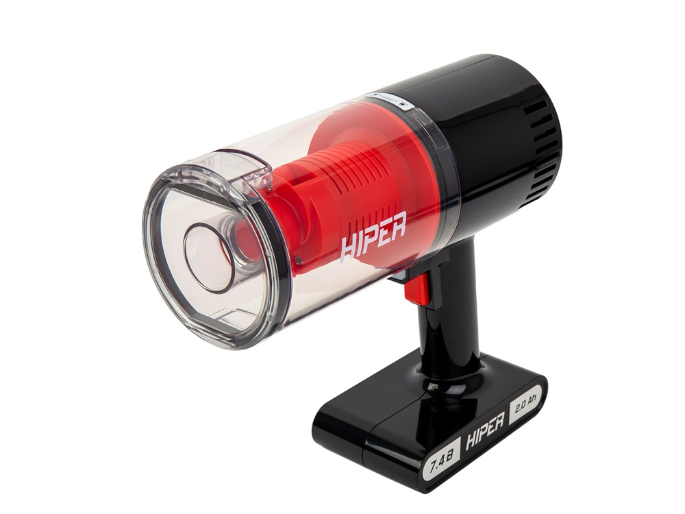 Пылесос автомобильный аккумуляторный HVC80Li с логотипом HIPER | Print Logo