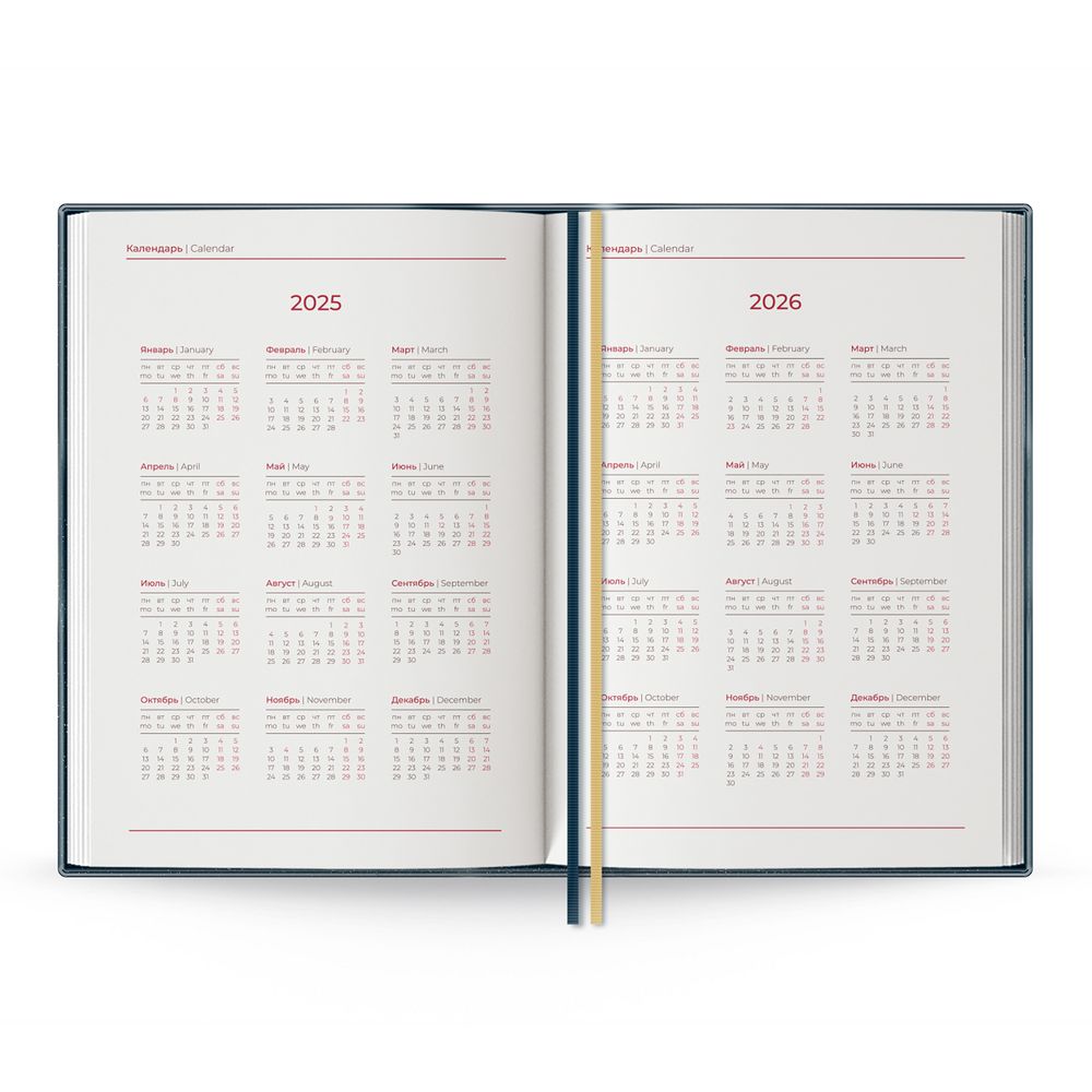 Ежедневник Ronda, датированный фото на сайте Print Logo.