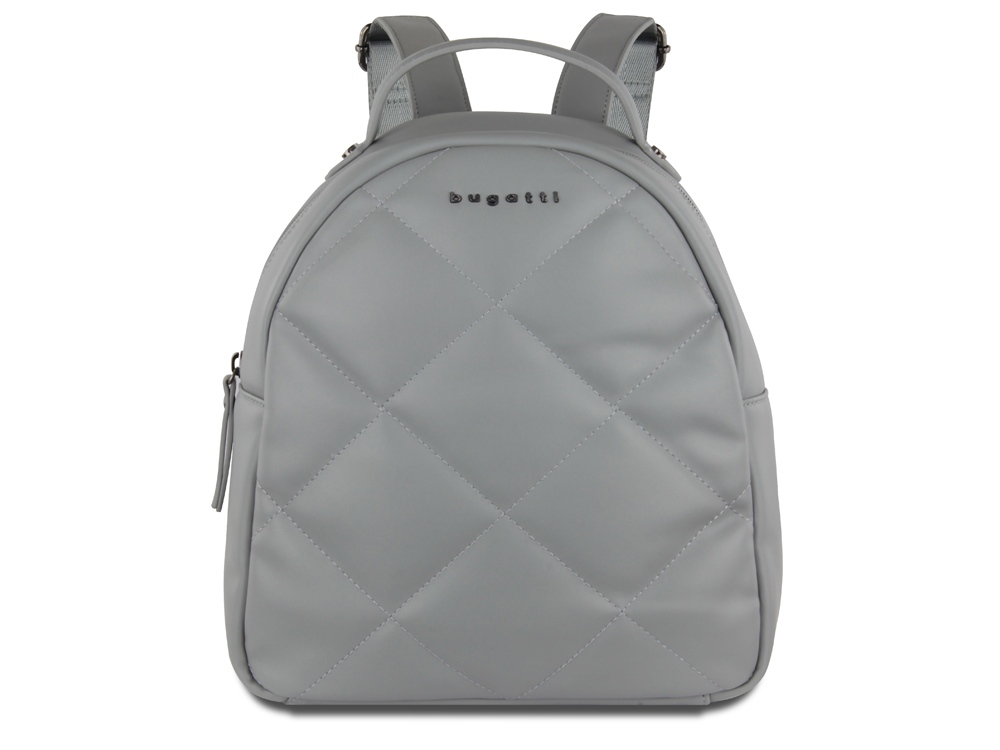 Рюкзак женский BUGATTI КАРА | CARA, серый, полиуретан, 25,5х11х27,5 см, 7 л