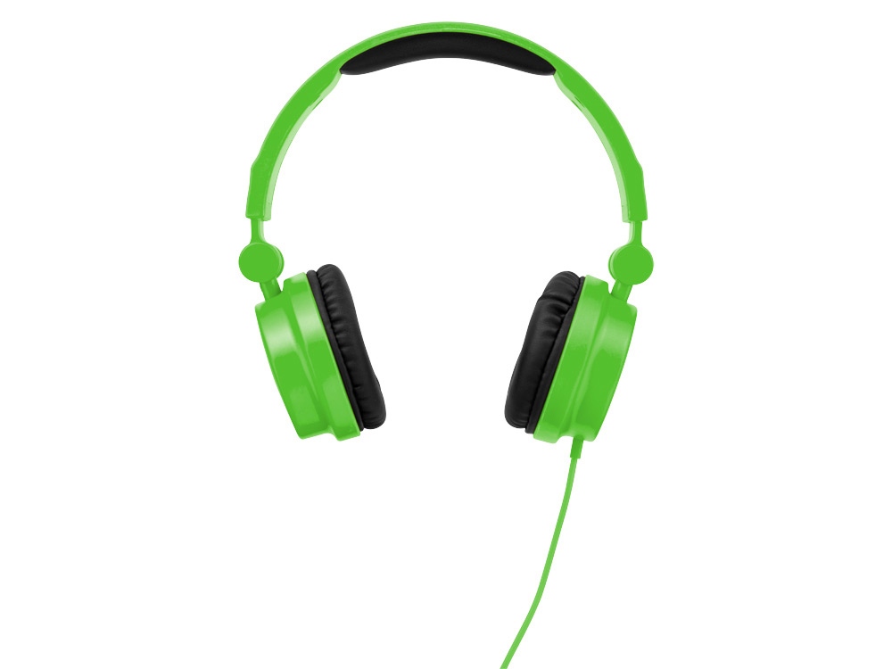 Наушники складные Rally, лайм