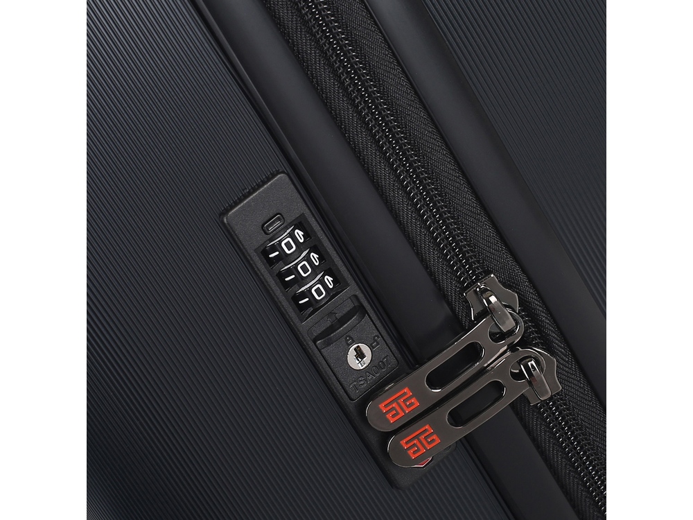 Чемодан Eberhart Craft маленький S поликарбонат черный 08C-009-420