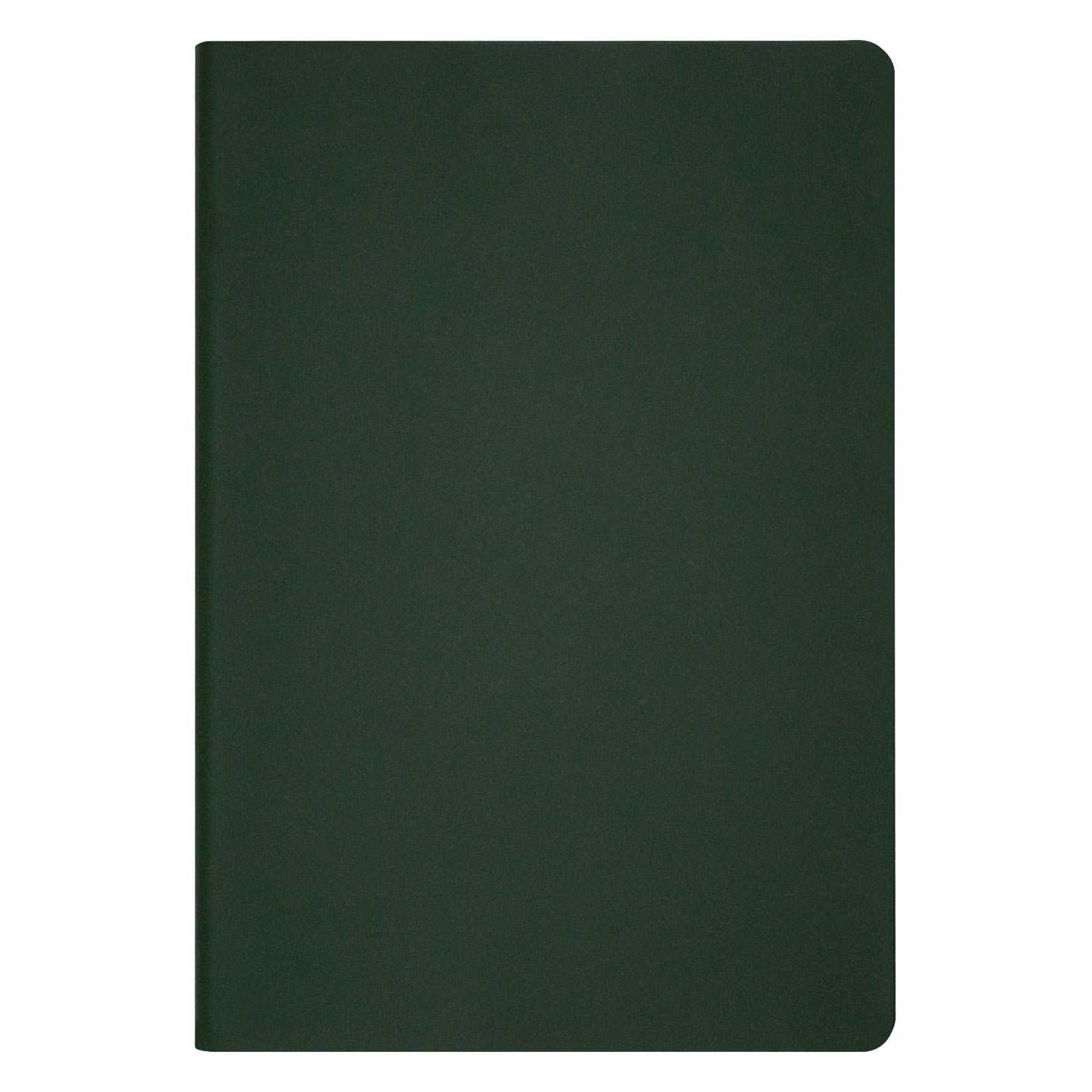 Ежедневник Latte Ecoline недатированный с антибактериальным покрытием, зеленый фото на сайте Print Logo.