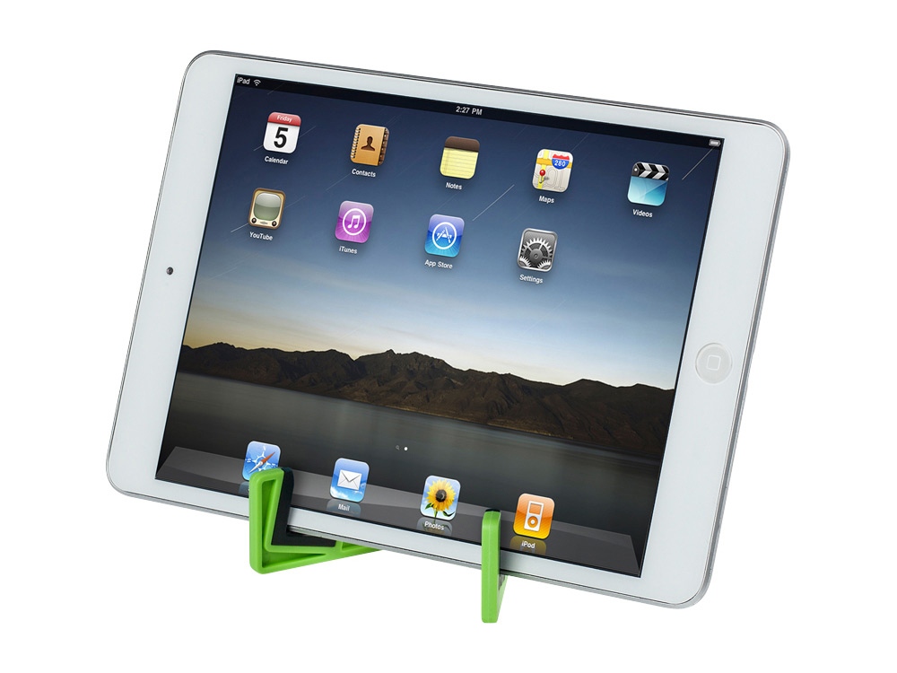 Подставка для мобильного телефона Slim, лайм