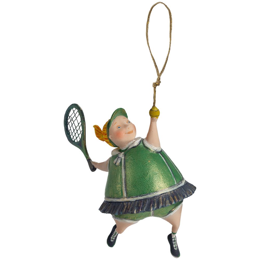 Набор из 5 елочных игрушек Sports Collection — пример нанесения логотипа (Ima Naroditskaya) | Print Logo