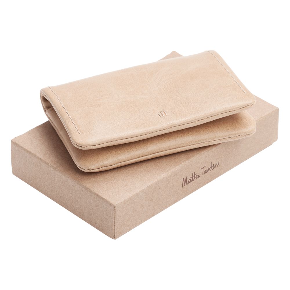 Футляр для визиток Caffelatte с логотипом Matteo Tantini | Print Logo