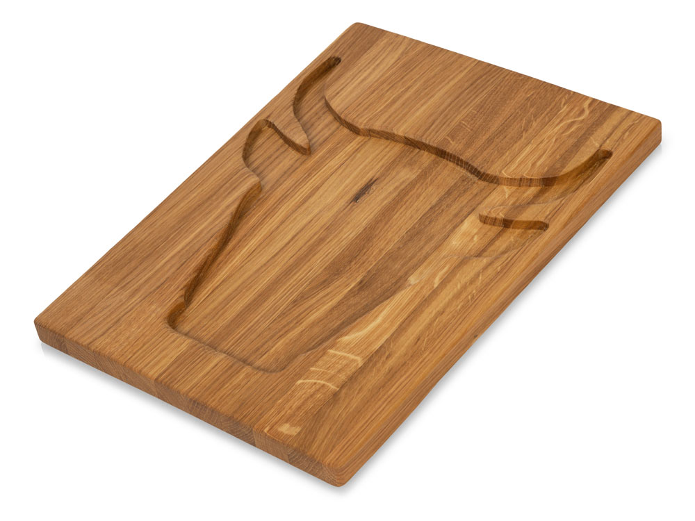 Доска для подачи стейка Brisket с логотипом Eat&Bite | Print Logo