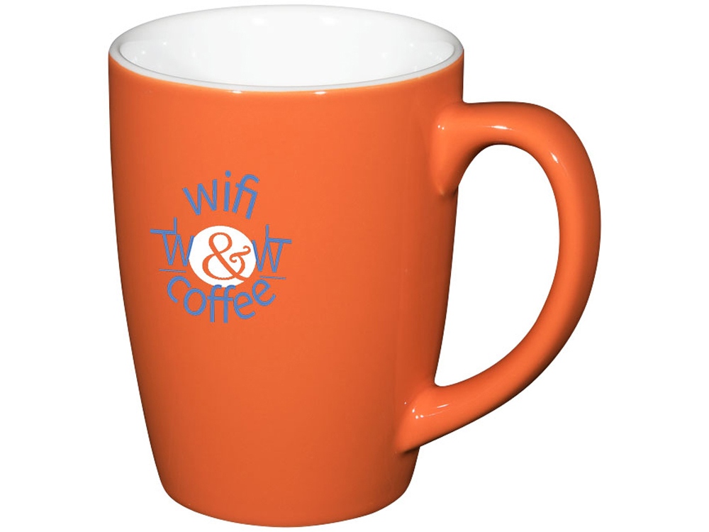 Керамическая кружка Mendi 350 мл, оранжевый