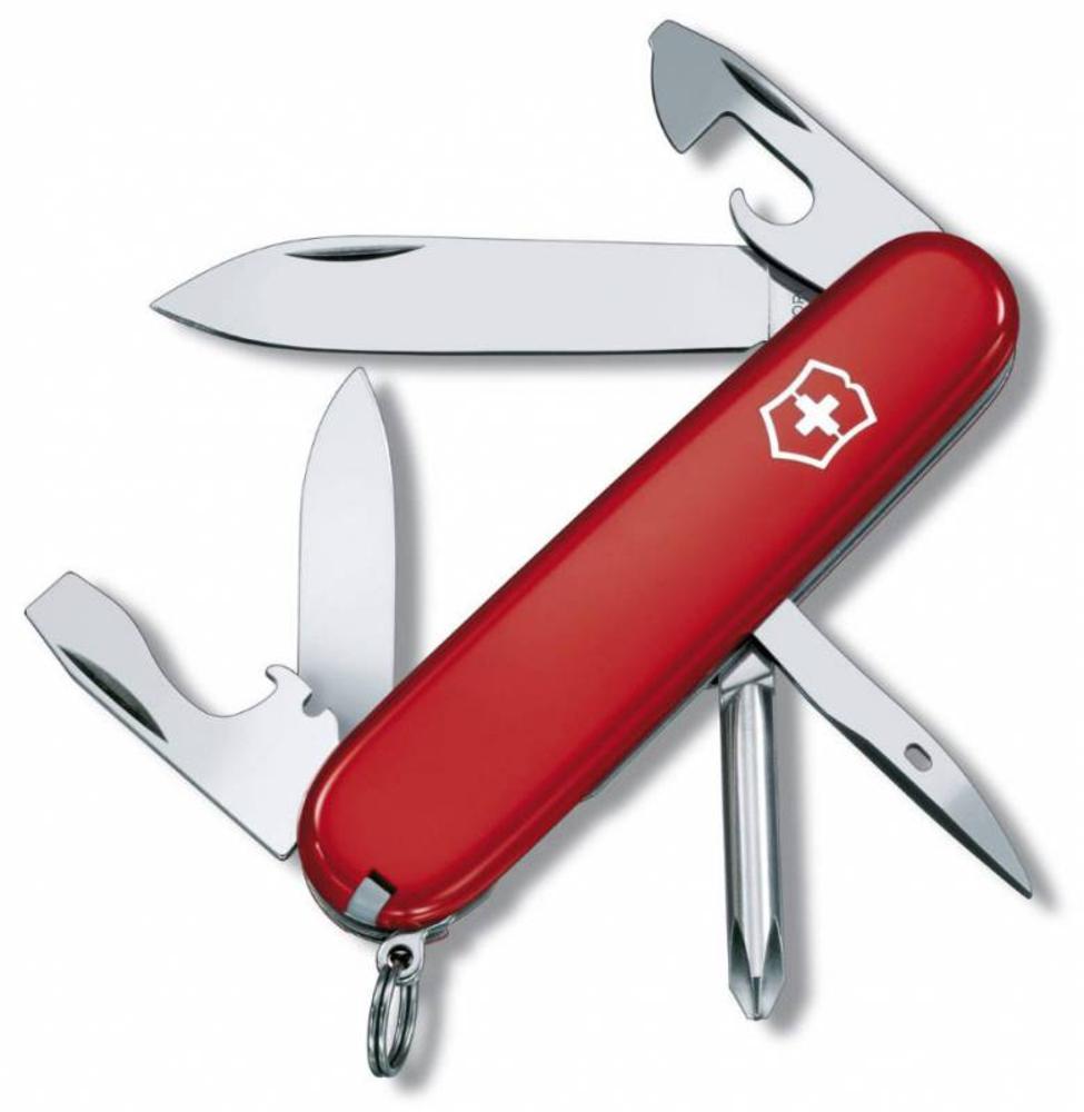 Офицерский нож Tinker 91 — пример нанесения логотипа (VICTORINOX) | Print Logo