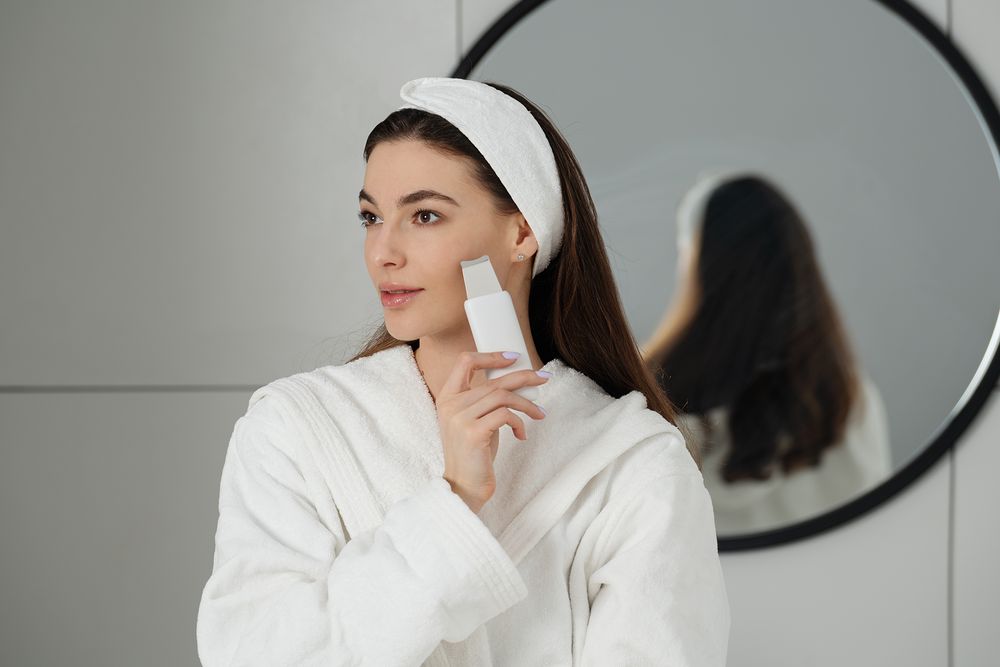 Ультразвуковой скраббер US02 и подарки фото на сайте Print logo.