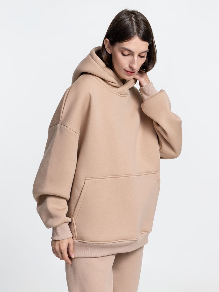 Худи Kulonga Oversize, бежевое, размер M/L