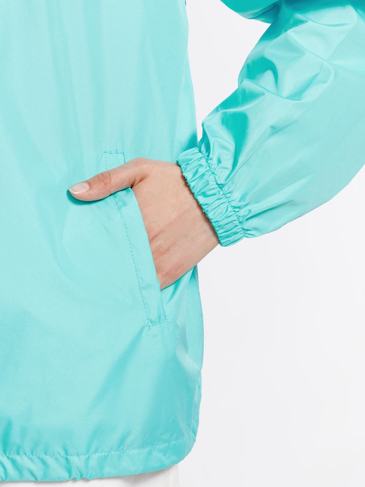 Ветровка Kivach, бирюзовая (тиффани), размер S