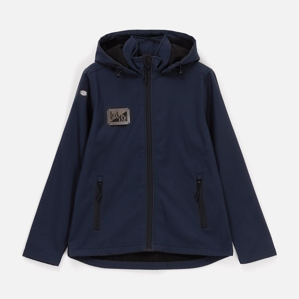 Куртка софтшелл мужская Race Men темно-синяя, размер M