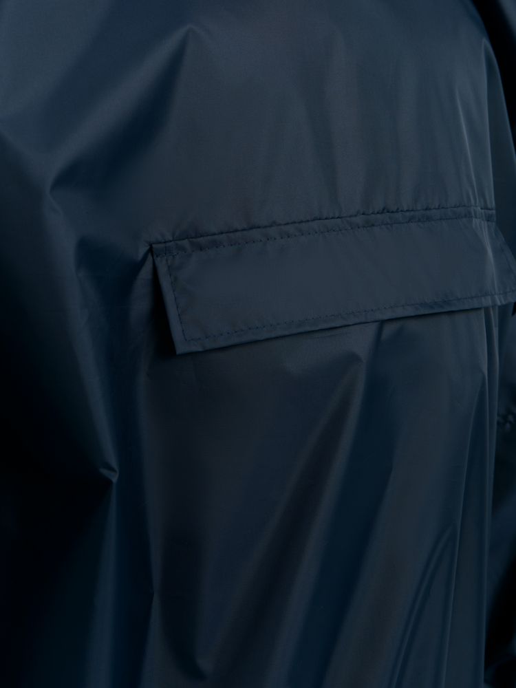 Дождевик-анорак Alatau, укороченный, синий