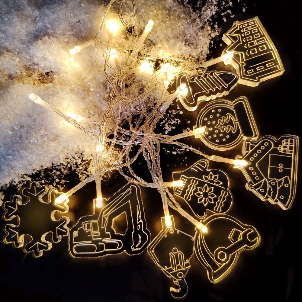 Светодиодная гирлянда Build The Future