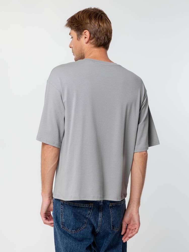 Футболка унисекс оверсайз Street Vibes, серая, размер XS/S