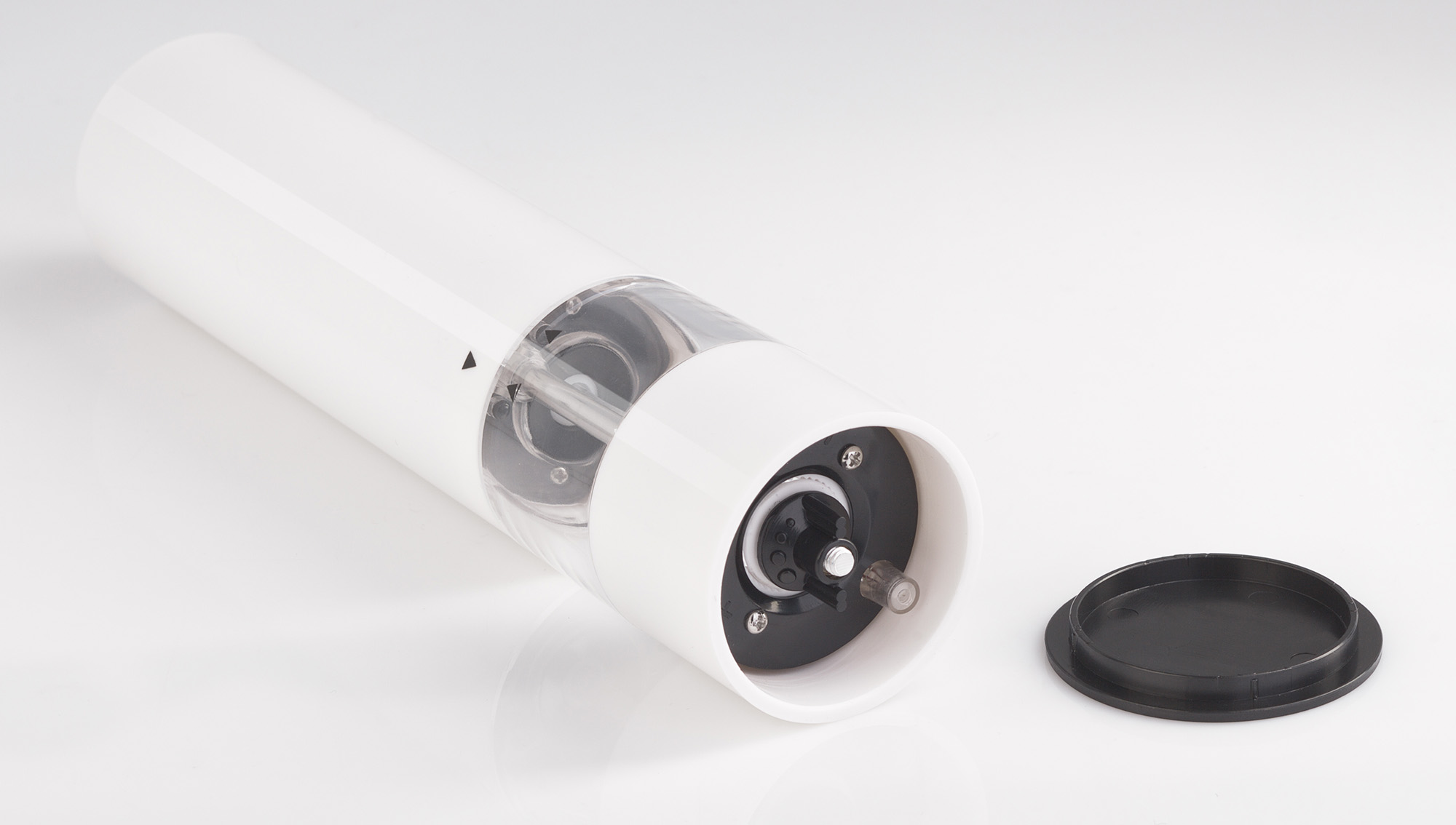 Электрическая мельница "Grinder" для специй — пример нанесения логотипа () | Print Logo