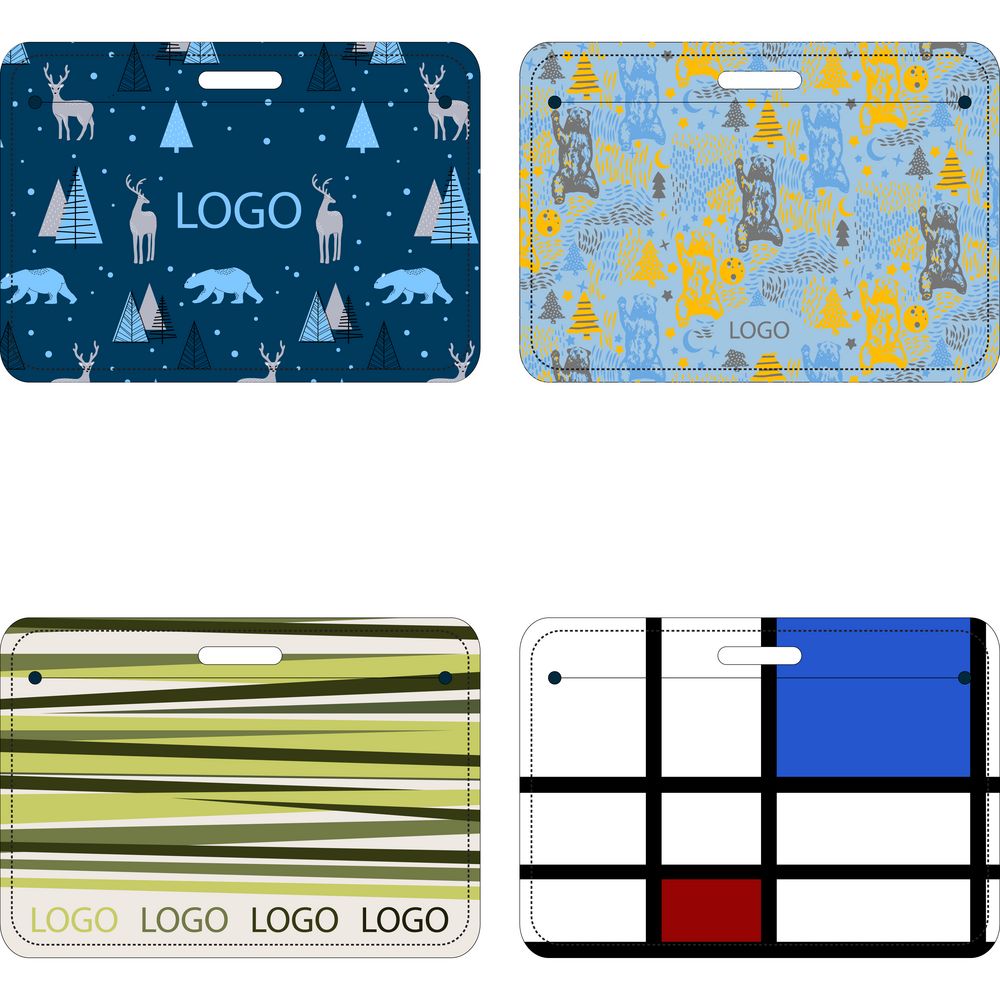 Карман для пропуска Saff Plus на заказ фото на сайте Print Logo.