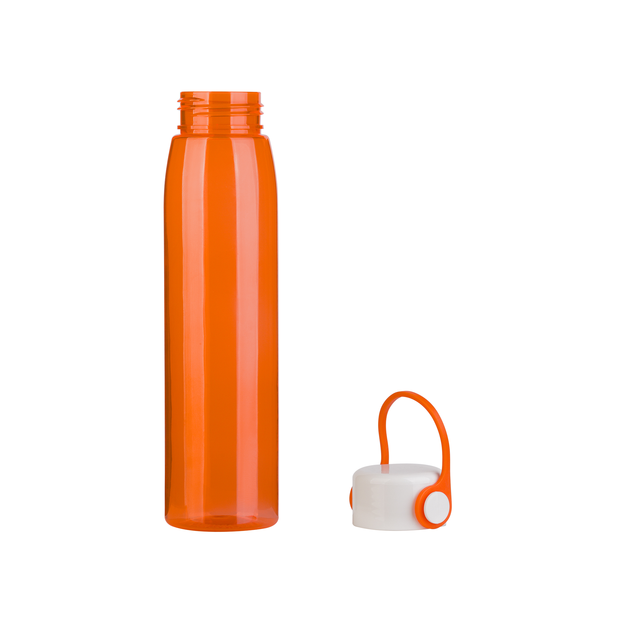 Бутылка для воды "Aqua", 550 мл, оранжевый