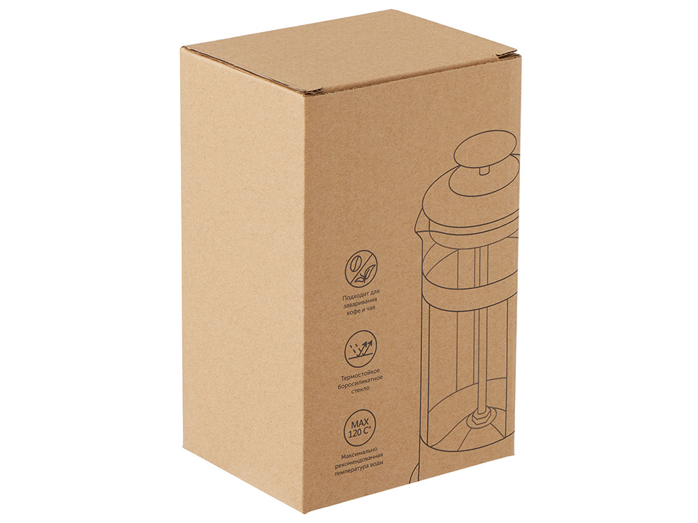 Пластиковый френч-пресс Savor, 350 мл, синий