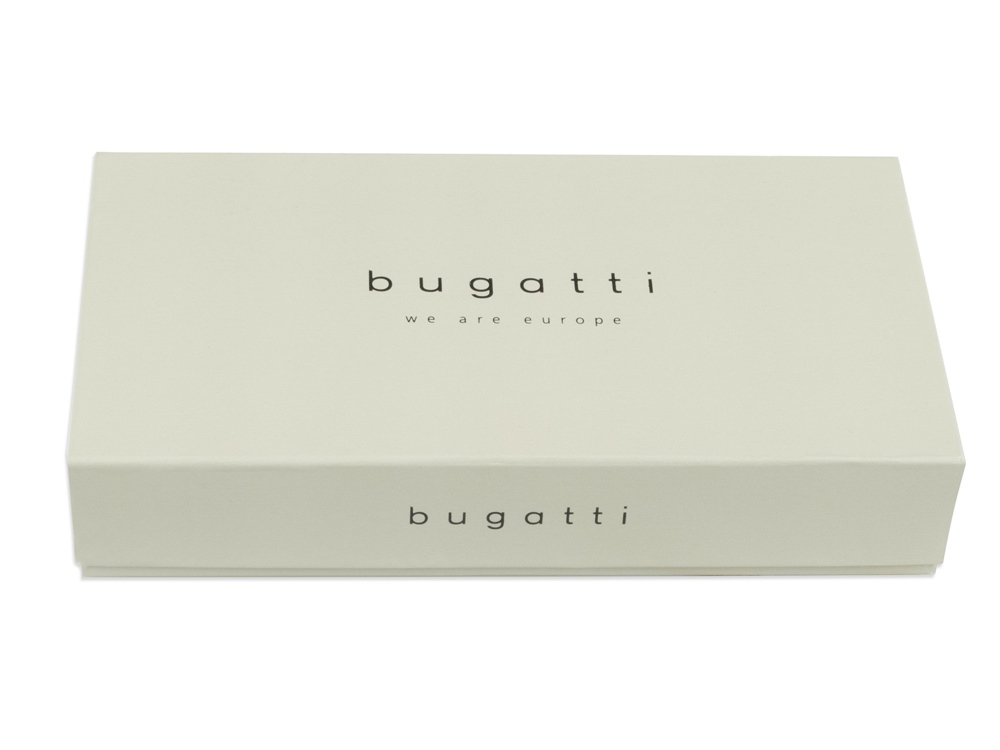 Кошелёк женский BUGATTI СИНА | SINA, зеленый, воловья кожа/полиэстер, 19х3х11 см