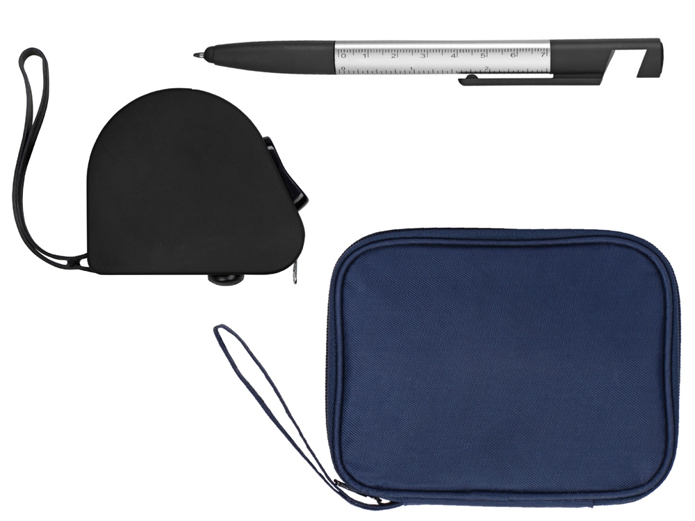 Подарочный набор с ручкой-стилусом и рулеткой с логотипом  | Print Logo