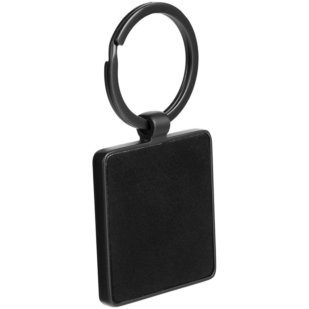 Брелок Gun Metal Square с логотипом  | Print Logo