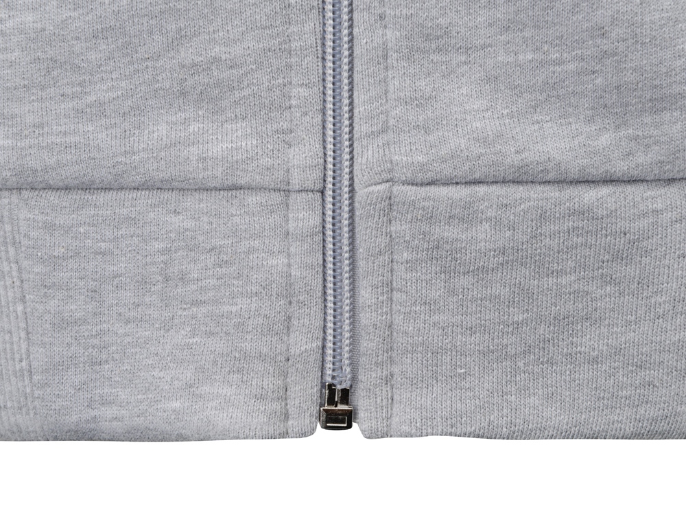 Толстовка на молнии Perform мужская, серый меланж