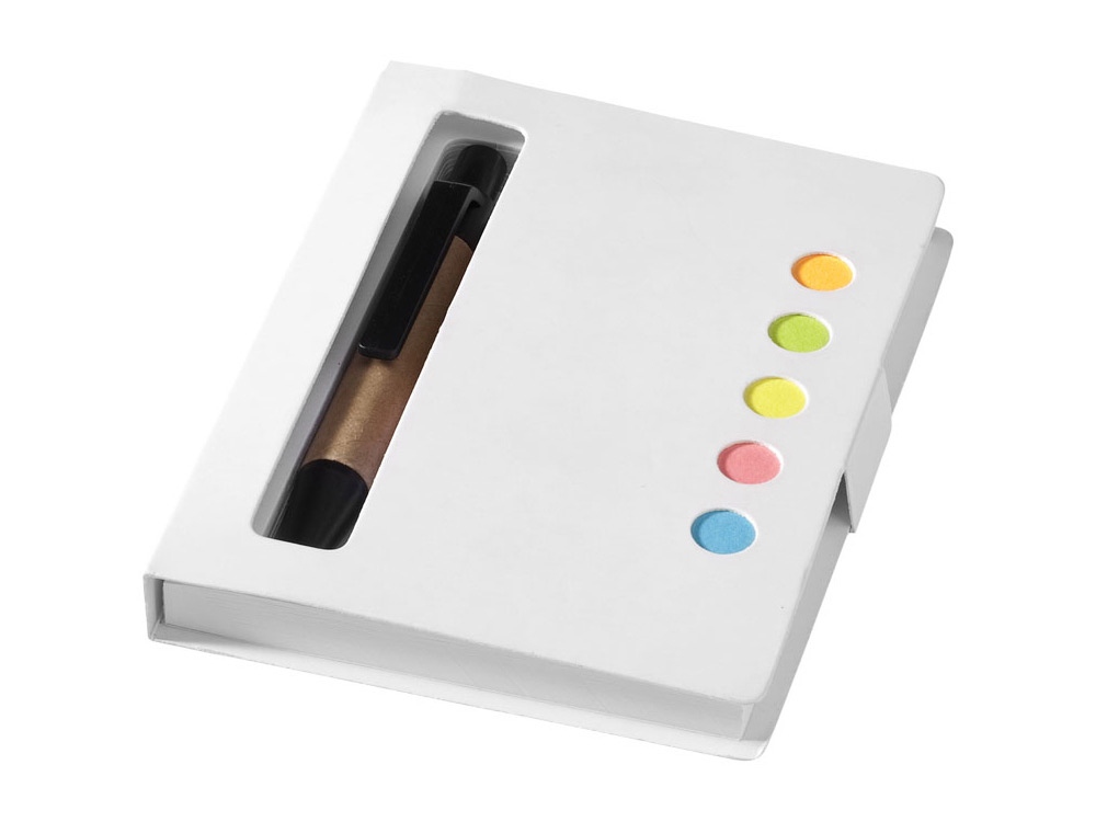 Набор стикеров Reveal с ручкой и блокнотом А7фото на сайте Print Logo.