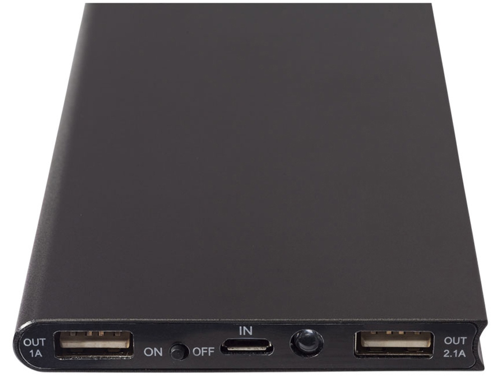 Зарядное устройство Stellar емкостью 8000 mAh, черный