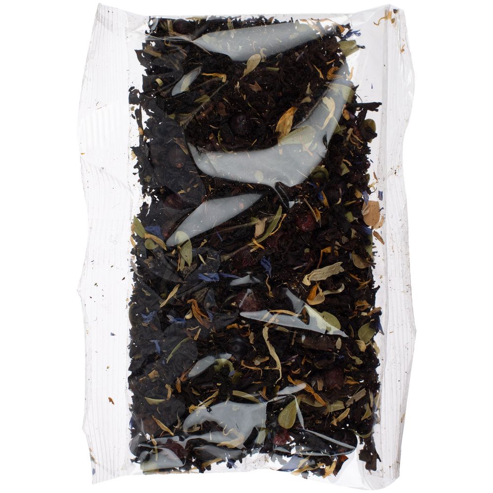 Чай черный «Таежный сбор» — пример нанесения логотипа (сделано в России) | Print Logo