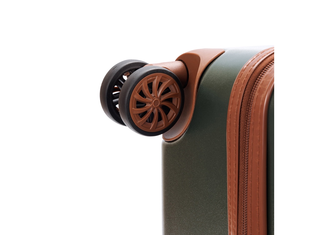 Чемодан BUGATTI АМЕЛИЯ | AMELIA, зеленый, поликарбонат / АБС-пластик, 50х29х76 см, 85 л