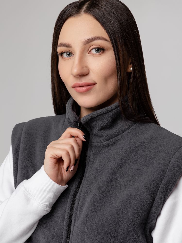 Жилет флисовый Manakin, темно-серый, размер XS/S