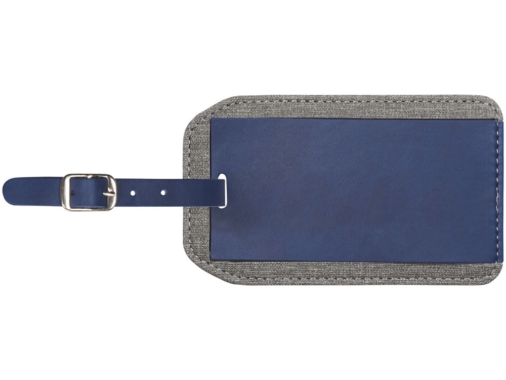 Бирка для багажа Heathered, синий