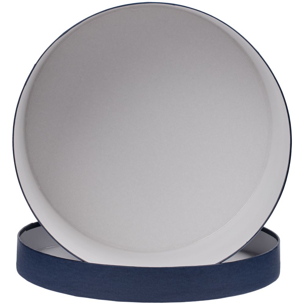 Коробка круглая Hatte — пример нанесения логотипа (сделано в России) | Print Logo