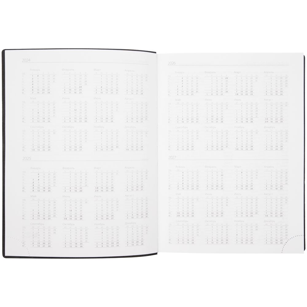 Ежедневник Vivian Metal, недатированный фото на сайте Print Logo.