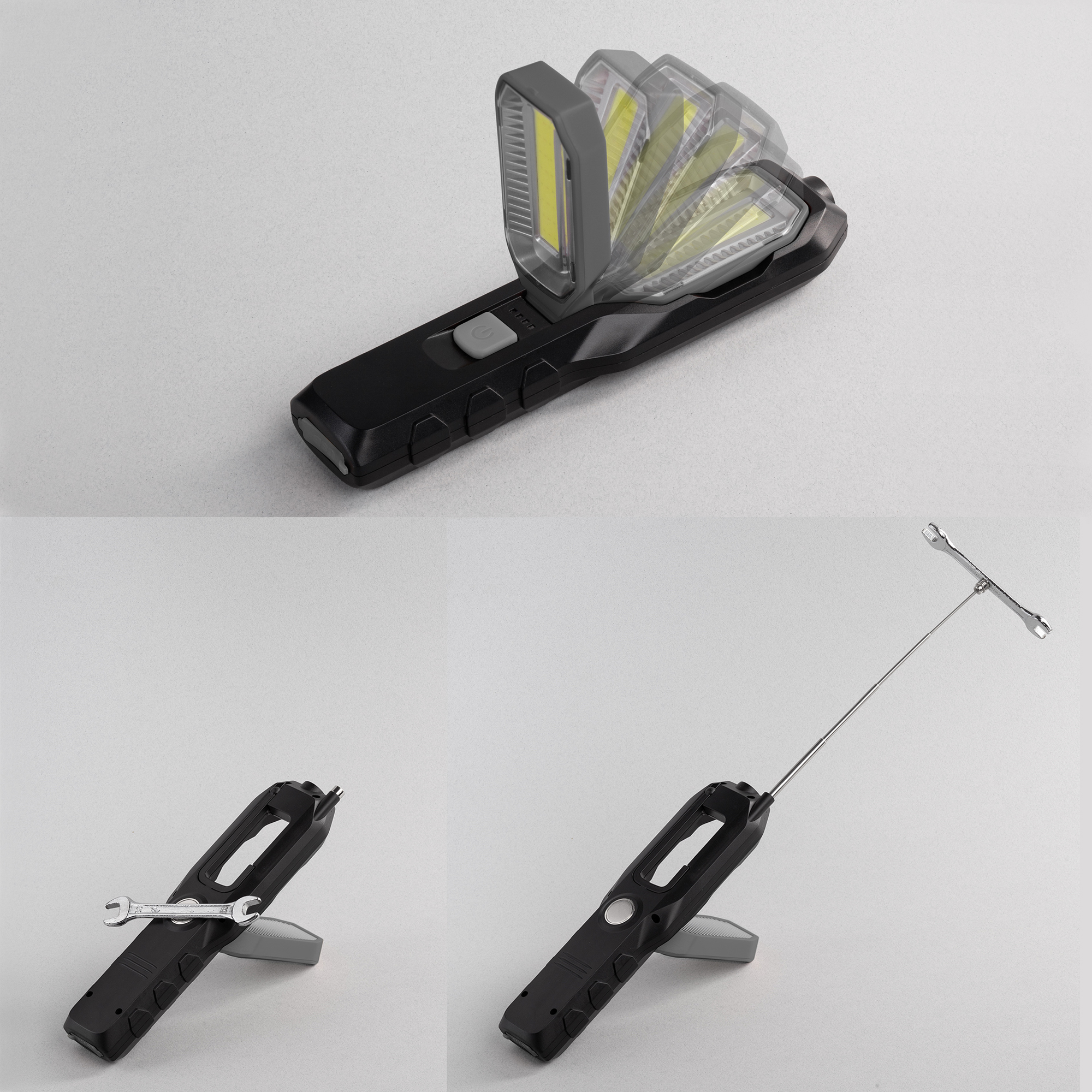 Многофункциональный фонарь "Navigator" с аккумулятором 1800 mAh фото на сайте Print Logo.