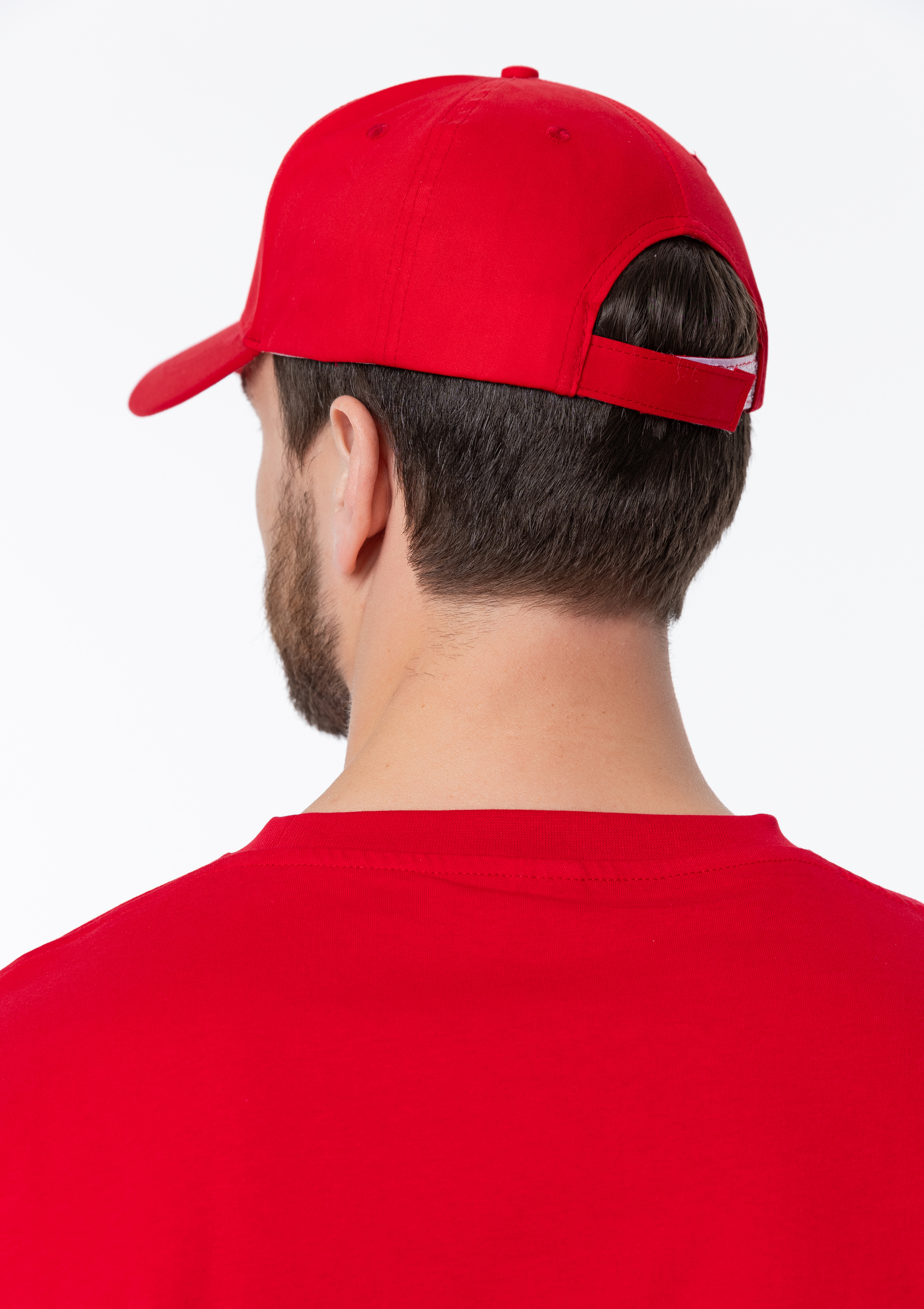 Бейсболка STAN 5 клиньев хлопок 150, 13, Красный,  (14)  (56-58/ONE SIZE)