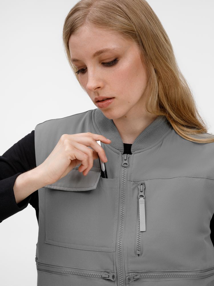 Жилет Hard Work, серый, размер XXL