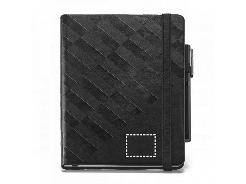 GEOMETRIC NOTEBOOK. Блокнот GEOMETRIC, Черный