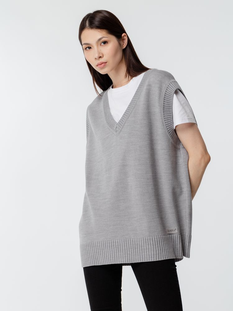 Жилет оверсайз унисекс Tad фото на сайте  Print Logo.