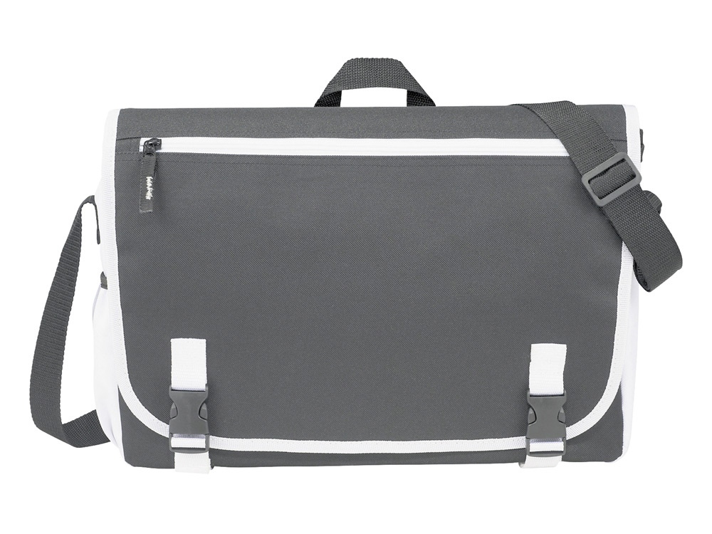 Сумка Punch для ноутбука 15,6, серый/белый