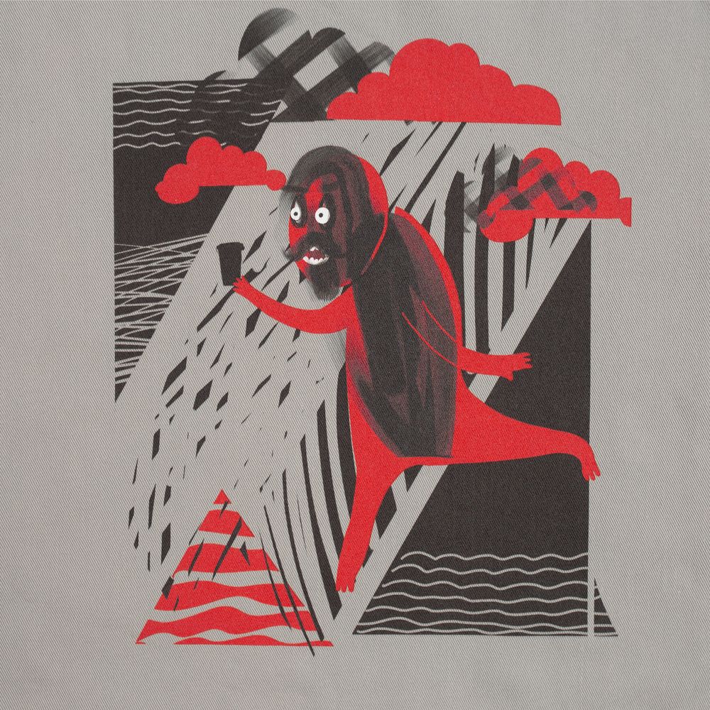 Холщовая сумка «Преодолень» — пример нанесения логотипа (Принтэссенция) | Print Logo