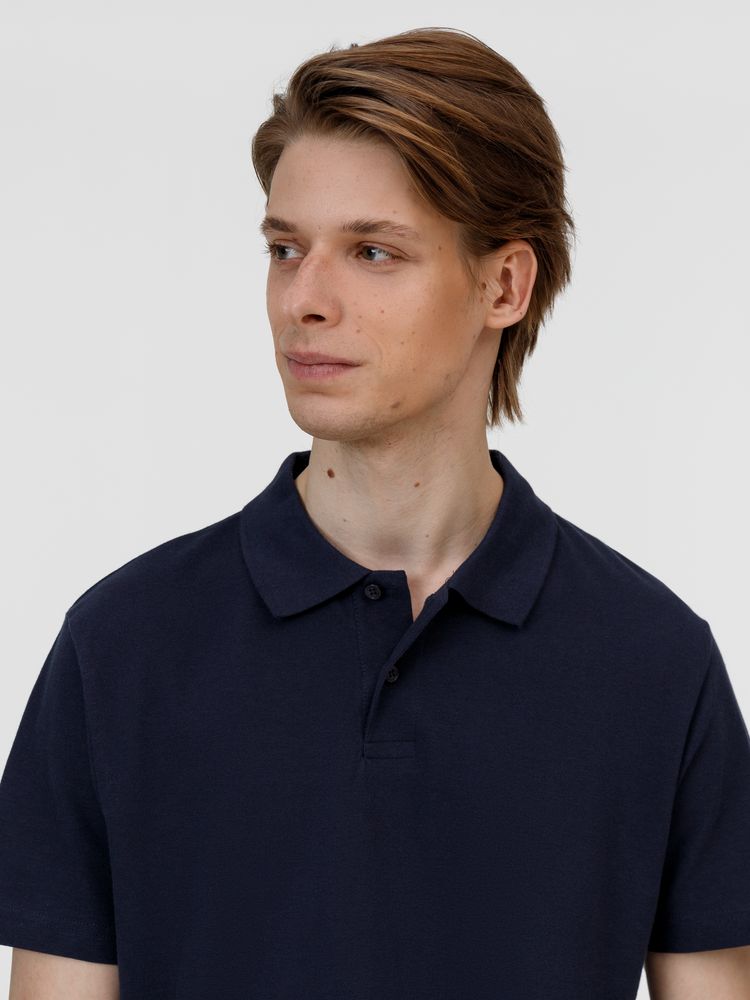 Рубашка поло унисекс Pulse, кобальт (темно-синяя), размер XL