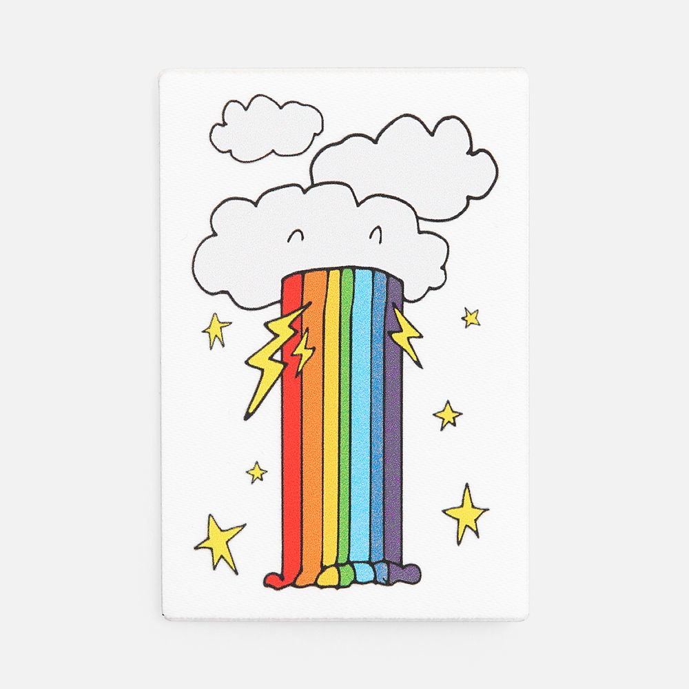 Наклейка тканевая Lunga, L