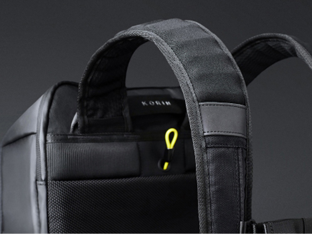 Атикражный рюкзак FlipPack для ноутбука 15.6, черный