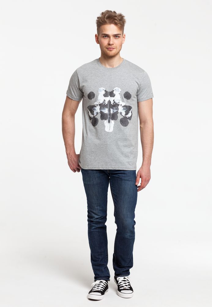 Футболка мужская «Подсознательность», серый меланж, размер S