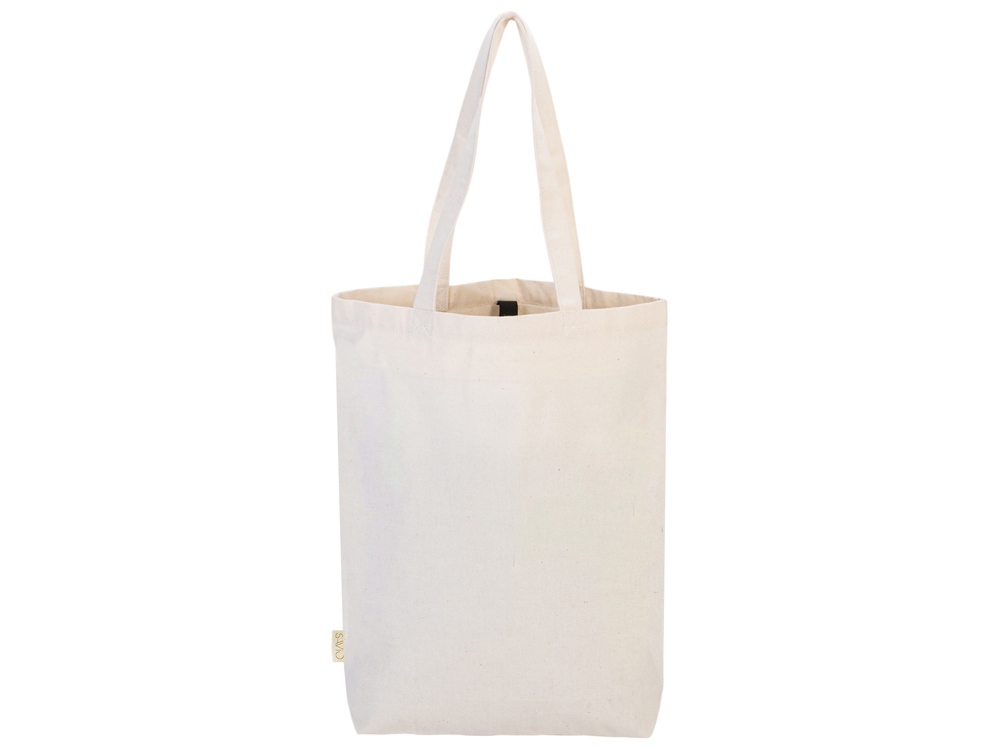 Сумка Fixy из переработанного хлопка с фиксирующей эластичной лентой, натуральный