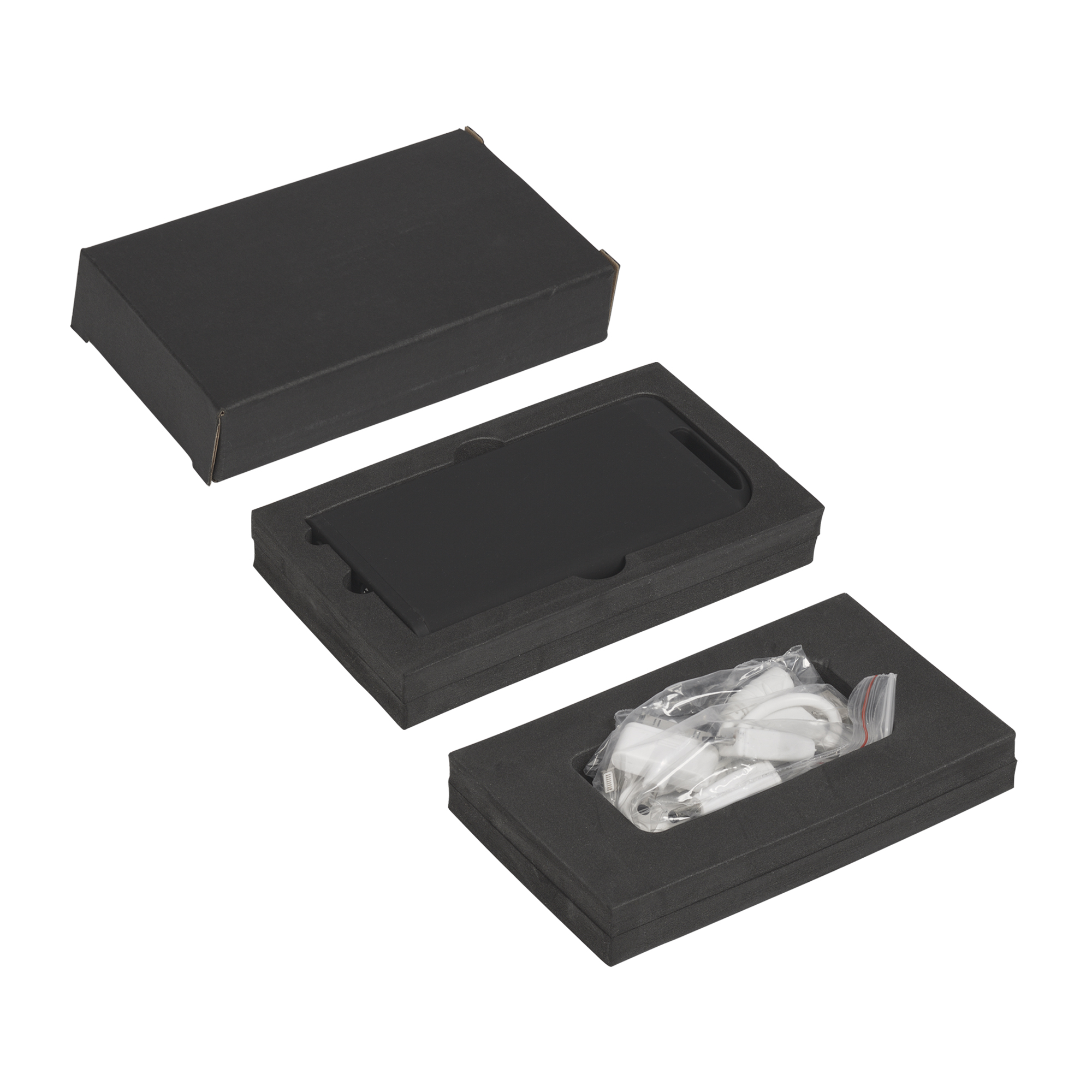 Зарядное устройство "Theta" с фонариком, 4000 mAh, покрытие soft touch фото на сайте Print Logo.